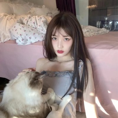 小犬与女孩